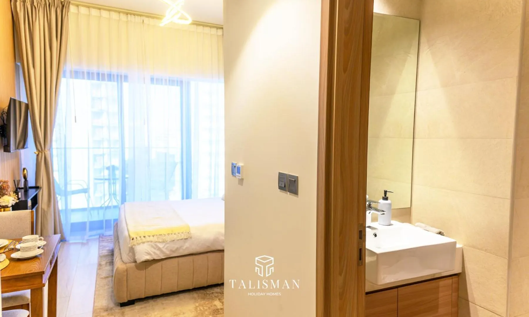 Modern Studio In Azizi Riviera, Meydan Dubai Förenade Arabemiraten